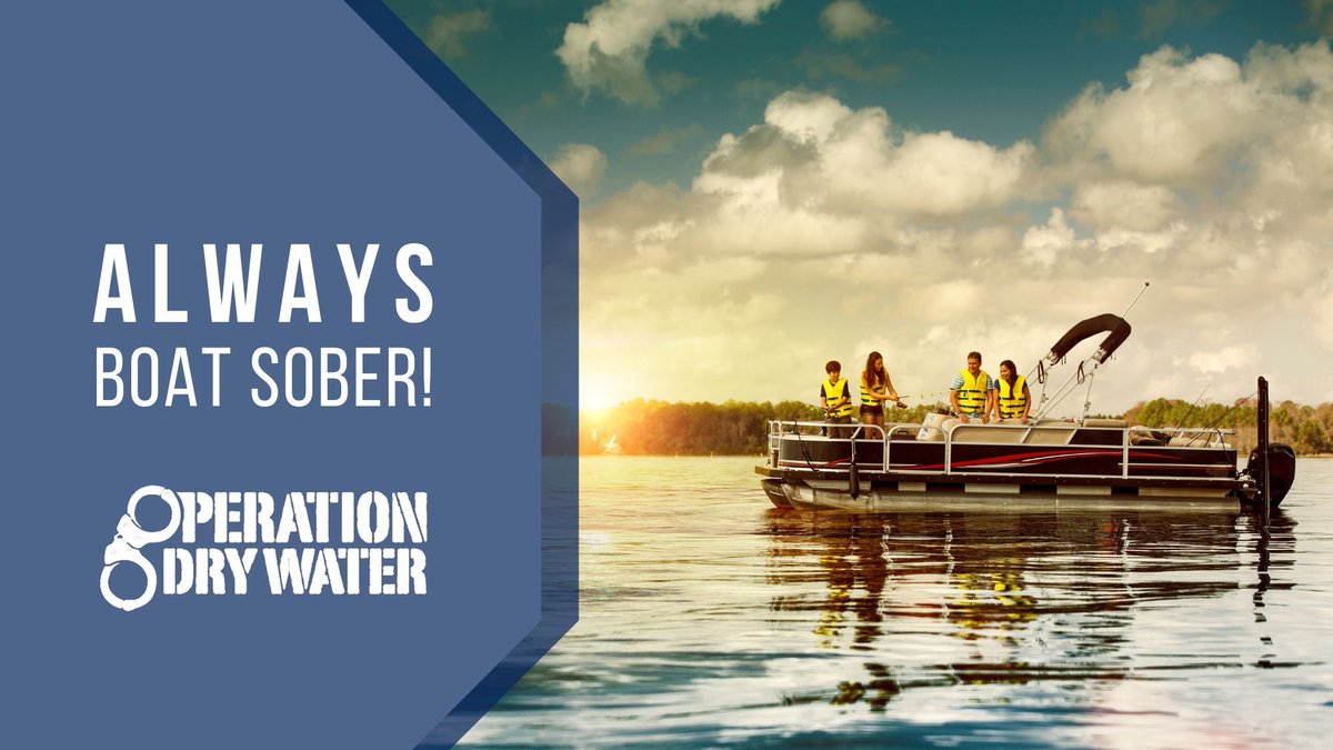 Boat operators must be clear-headed and able to make quick decisions to avoid collisions while on the water. Consuming alcohol or taking drugs, even some over-the-counter or prescription medicines, can decrease reaction time and the ability to think clearly. #ODW25