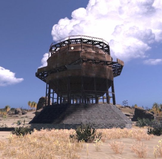 shisakura11's tweet image. 最初で最後？のドーム完成！！
ちゃんと頂上登れて、
屋上柵付けた。
#rustConsole
 #ちい鯖