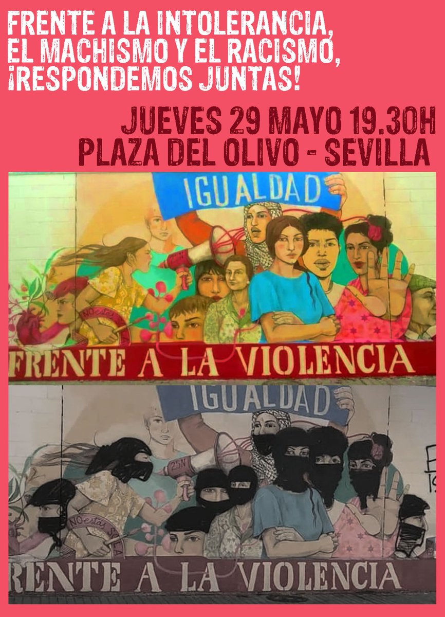 🛑¡Fuera fascistas de nuestros barrios!

Un grupúsculo fascista ha vandalizado un mural del 25N en el Polígono Norte. Mañana respondemos a esta escoria machista y racista.

Jueves - 19:30h - Plaza del Olivo

¡No pasarán!👊🏼