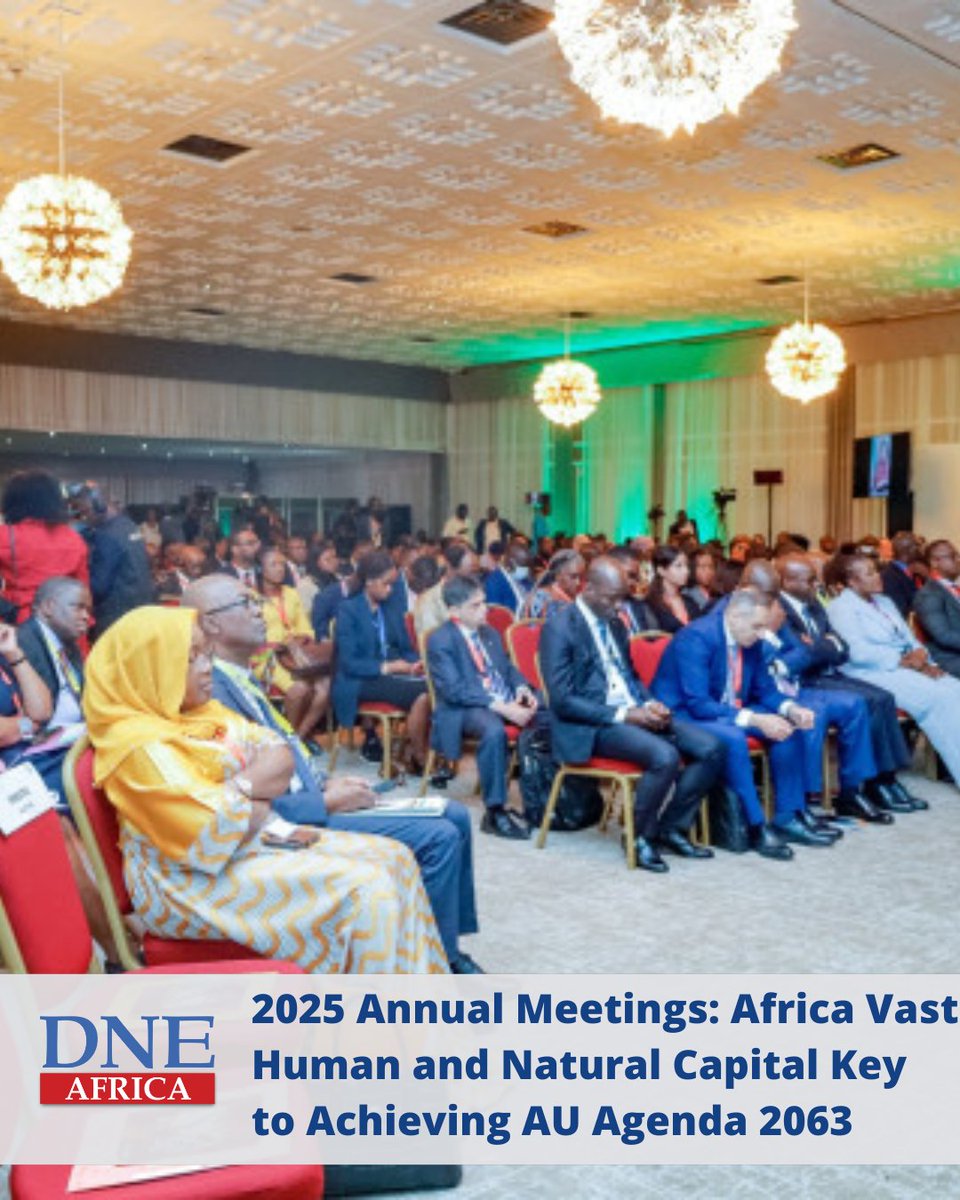 2025 Annual Meetings: Africa Vast Human and Natural Capital Key to Achieving African Union’s Agenda 2063, experts affirm

Read more: shorturl.at/wd4aX