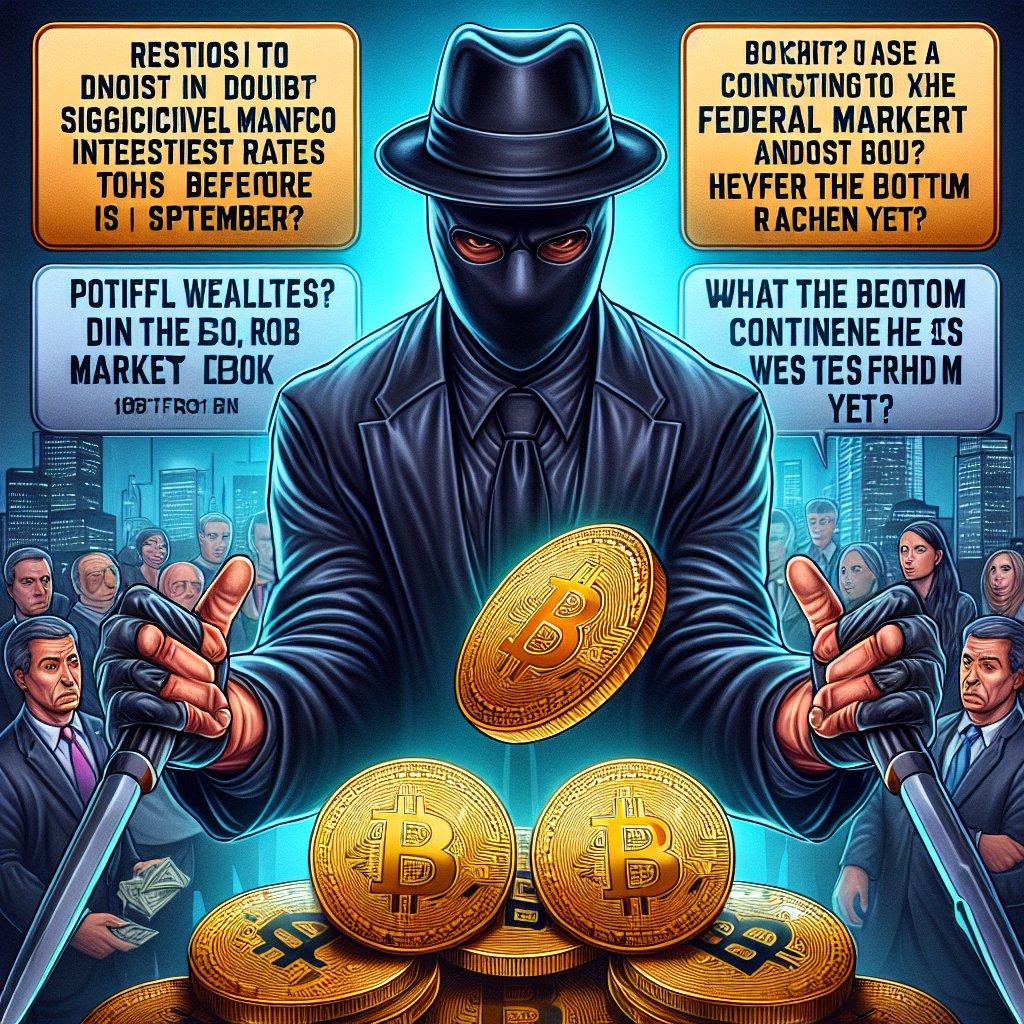 #Bitcoin unter $108K! 📉

Fed-Märkte bezweifeln erhebliche Zinssenkungen vor September. Selbst bei möglichen Arbeitsmarkt-Schwächen fehlen Krypto und Risikowerten bullische Katalysatoren. 

#BTC fällt weiter auf neue mehrtägige Tiefststände. 

Ist der Boden schon erreicht? 🤔