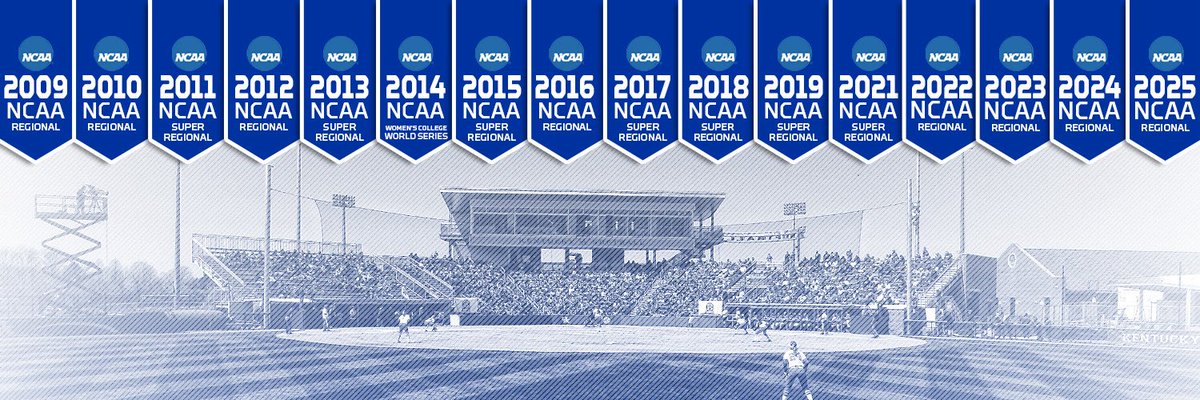 Kentucky Softball (@uksoftball) on Twitter photo Another banner added to the header πͺ 
1οΈβ£6οΈβ£ straight π€©
One of 1οΈβ£2οΈβ£ schools in the nation to do so Another banner added to the header πͺ 
1οΈβ£6οΈβ£ straight π€©
One of 1οΈβ£2οΈβ£ schools in the nation to do so