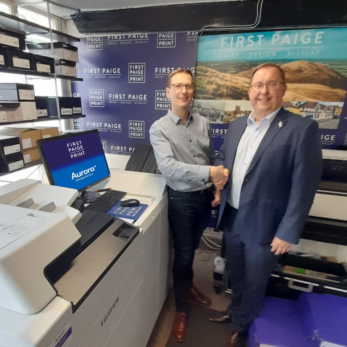 First Paige Printers tweet media