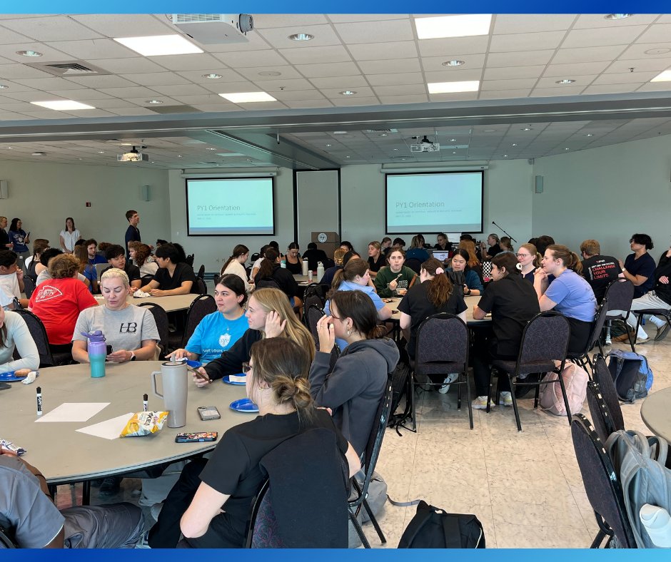 SLU_AT's tweet photo. Another successful Professional Phase Orientation for our DPT and MAT students in the books! 🎉
#SLUPTAT #DCHSlife https://t.co/MOjj5bZvSv