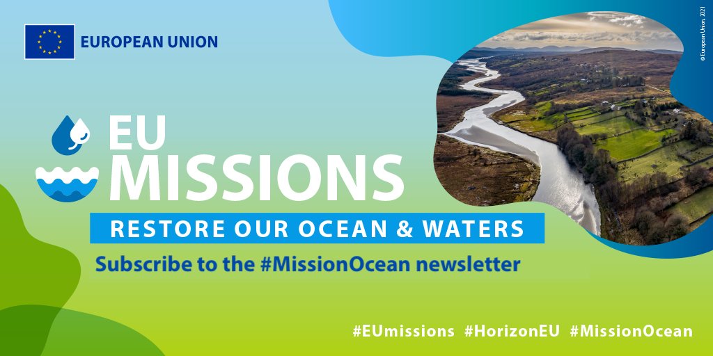 Read the new edition of the #MissionOcean &amp; Waters newsletter! 🌊

Catch up on the latest events and open calls and find out how Mission projects and Charter Actions are restoring our marine biodiversity. 🌎

🔗 Find the newsletter here: ec.europa.eu/newsroom/rtd/n…

🔗 Subscribe to