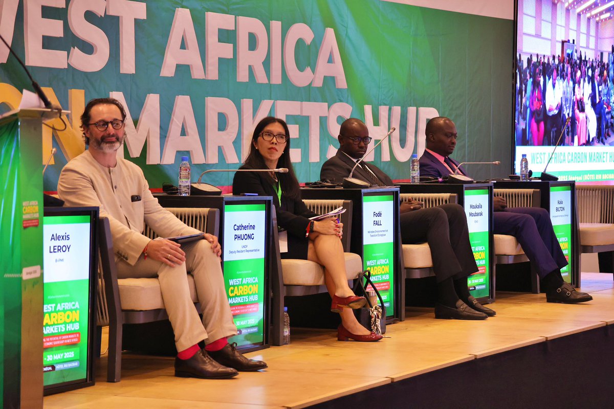 Catherine Phuong (@catherinephuong) on Twitter photo Comment mieux saisir les opp offertes par les marchés carbone & surtt développer des marchés à haute intégrité? Ravie de participer à la conf sur marchés carbone en Afrique de l’Ouest avec soutien du <a href="/PNUDSenegal/">PNUD Sénégal</a> #greenfinance #CarbonMarketsHubSN <a href="/energia_mexico/">Victor Escalona</a> <a href="/Leticiagsg/">Leticia Guimarães</a> Comment mieux saisir les opp offertes par les marchés carbone & surtt développer des marchés à haute intégrité? Ravie de participer à la conf sur marchés carbone en Afrique de l’Ouest avec soutien du <a href="/PNUDSenegal/">PNUD Sénégal</a> #greenfinance #CarbonMarketsHubSN <a href="/energia_mexico/">Victor Escalona</a> <a href="/Leticiagsg/">Leticia Guimarães</a>