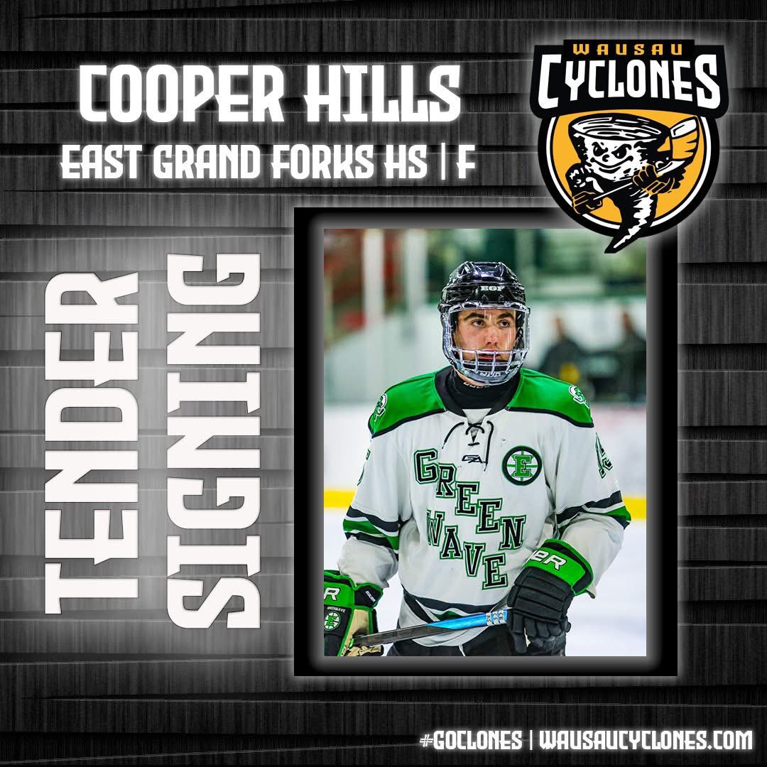 NEWS | Clones sign Minnesota HS State Champion forward Cooper Hills from East Grand Forks. #welcometowausau

📰: wausaucyclones.com/hills