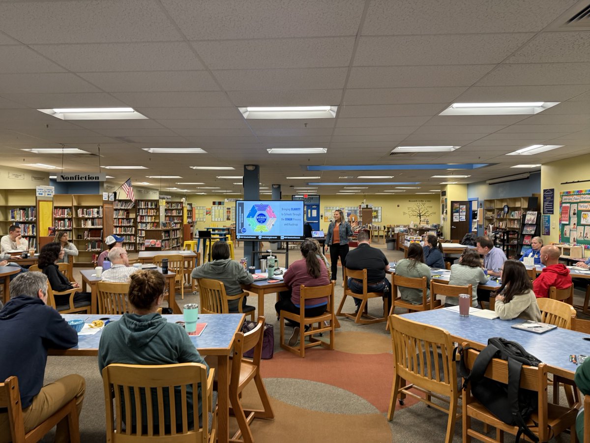 1stEdResources's tweet image. Great day at Kearsarge HS last Friday! @DonSmithEdu and @BeckyPeppler led powerful conversations around bringing clarity to assessment. Grateful for the thoughtful collaboratio and excited to continue the journey!

#AssessmentMatters #ClarityInLearning #EdLeadership #STAGR