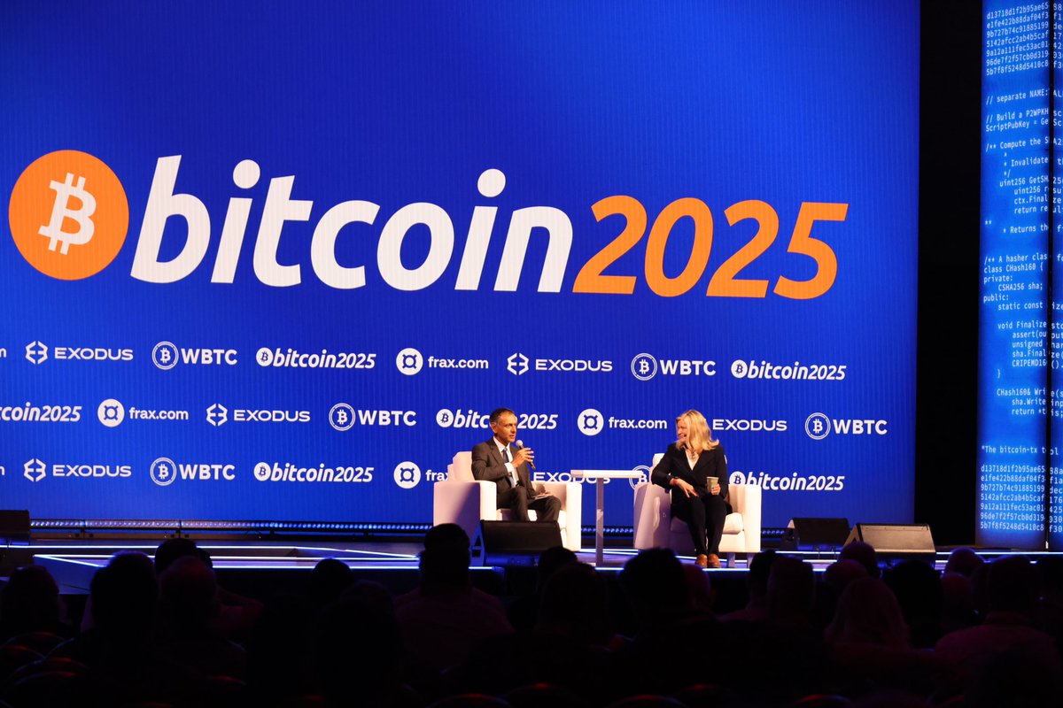 Day 1 of Bitcoin 2025 was a ₿IG success! It was so wonderful meeting so  many people passionate about freedom money.🇺🇸
