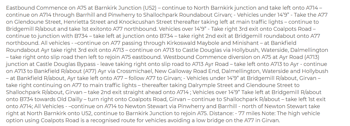Traffic Scotland tweet media