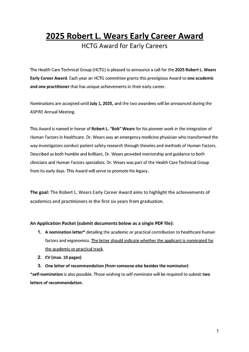 HFES HCTG tweet media