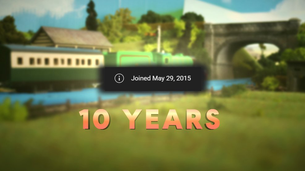 Wow, already 10 years? Obviously I've been away for the last 2-3 of them but this milestone still amazes me. Thank you to all who watched over those years, this channel inspired me to pursue film as a career, and I likely wouldn't be there without this 🙌💚.