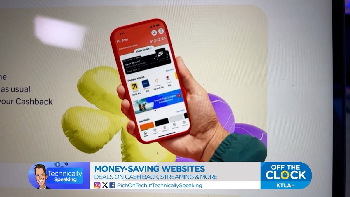 KTLAOffTheClock's tweet photo. #TechnicallySpeaking with @richontech:
From saving money to powering your gadgets—here’s what’s featured:

💰 Money-saving sites: https://t.co/jsEHon782D
📱 Samsung Galaxy S25 Edge review
🔌 Gadget of the Week: https://t.co/s3U6nxWMv9

📷Watch the segment: https://t.co/Xx1Dpaivfy https://t.co/McObxdMH34