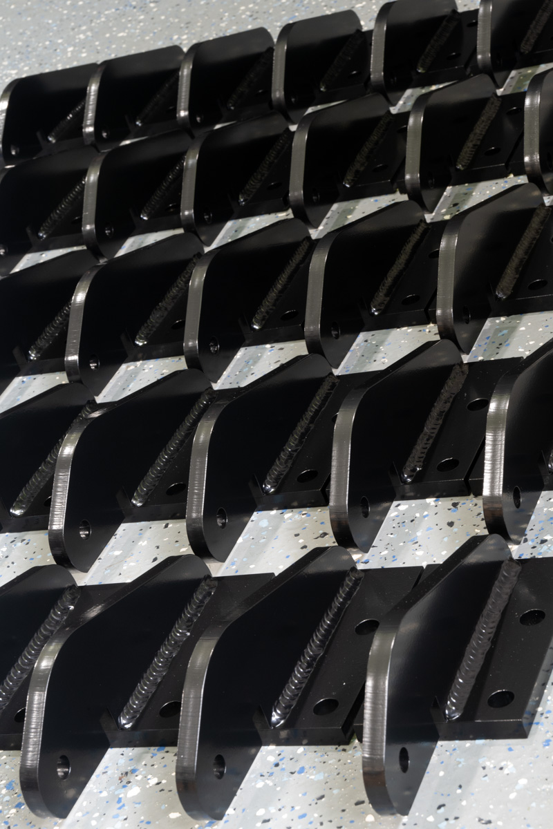 A whole bunch of powder coated tow eyes shipping out today.