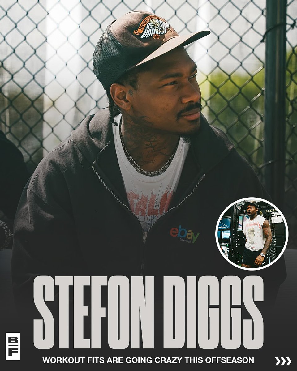 blitzfits's tweet image. Stefon Diggs’ workout fits better than some people’s day-to-day attire 😂