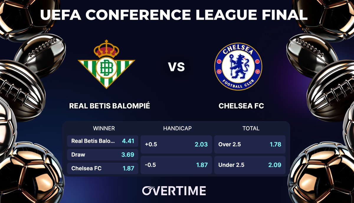 We’re running a quick score prediction contest in Discord for Betis vs Chelsea — first 5 correct picks win a $100 $OVER Free Bet.

Drop by, take your shot, and let’s see who nails it. ⚽🔥

👉discord.gg/overtime-io

#BetOnchain