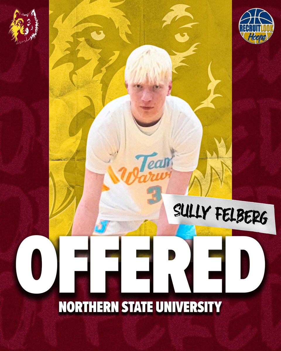 RecruitLook Hoops (@rl_hoops) on Twitter photo 2028 Team Warwick - Sully Felberg <a href="/SullyFelberg/">Sullivan Felberg</a> Picks up offer from Northern State University #RLHoops 2028 Team Warwick - Sully Felberg <a href="/SullyFelberg/">Sullivan Felberg</a> Picks up offer from Northern State University #RLHoops