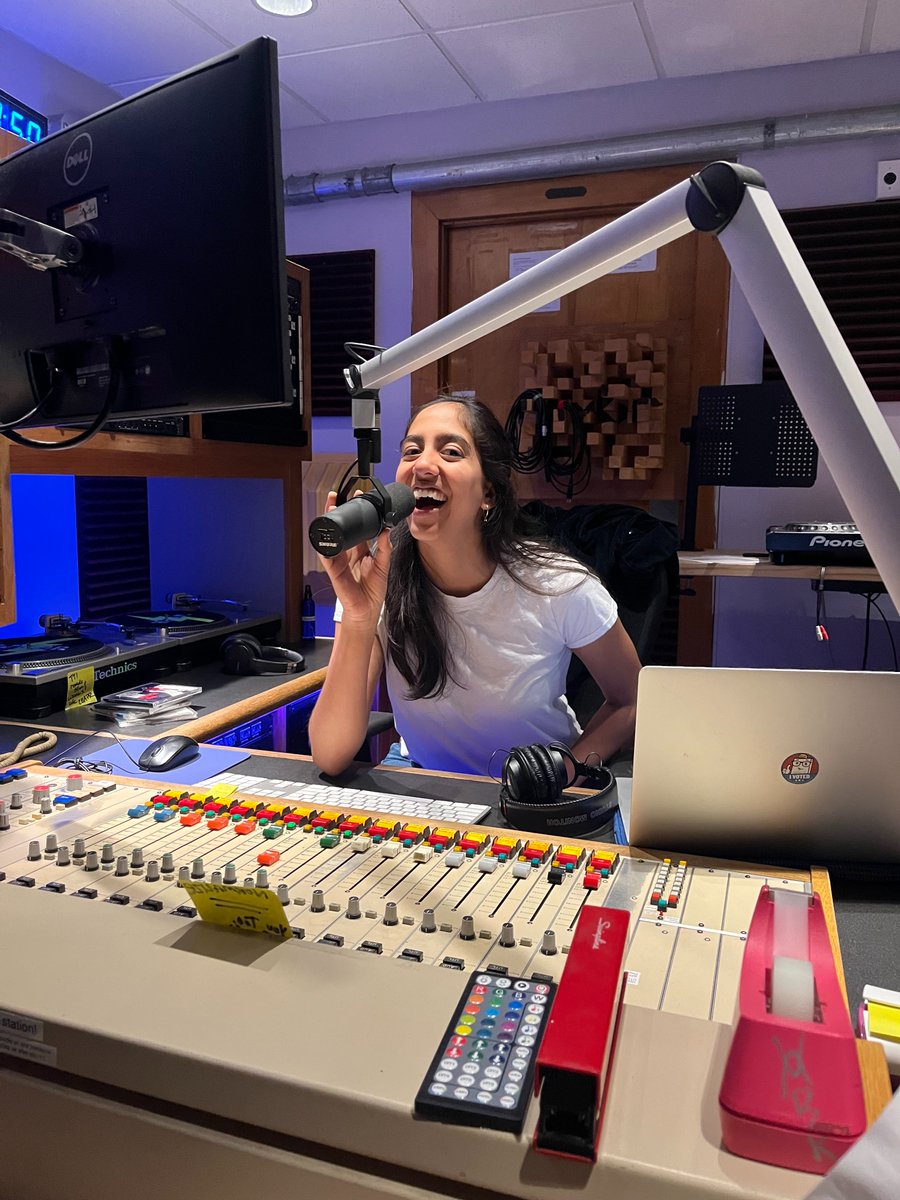 mcgovernmit's tweet image. You may know us for our science - but you should also know that our researchers are *more* than just scientists. Meet Nikasha Patel - a second-year grad student in @mjaz_jazlab who also DJs 🎧, dances 🪩, and digs 🏐