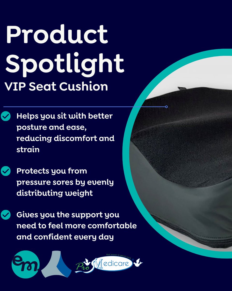 💺 Say goodbye to discomfort and hello to lasting support with the VIP Cushion.

✨ Your comfort starts here. Call 0333 011 5844 or email info@dietz-mobility.co.uk to learn how the VIP Cushion can work for you!