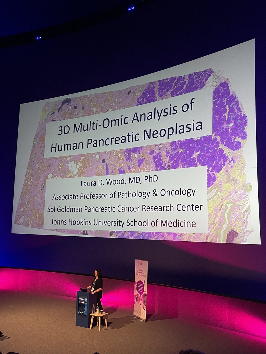 CRUK Scotland Inst (@cruk_si) on Twitter photo A fantastic keynote talk from <a href="/lauradelongwood/">Laura DeLong Wood</a> about her lab’s exciting work with 3D multi-omic analysis of human pancreatic neoplasia
<a href="/HopkinsMedicine/">Johns Hopkins Medicine</a> | #BICC2025 A fantastic keynote talk from <a href="/lauradelongwood/">Laura DeLong Wood</a> about her lab’s exciting work with 3D multi-omic analysis of human pancreatic neoplasia
<a href="/HopkinsMedicine/">Johns Hopkins Medicine</a> | #BICC2025