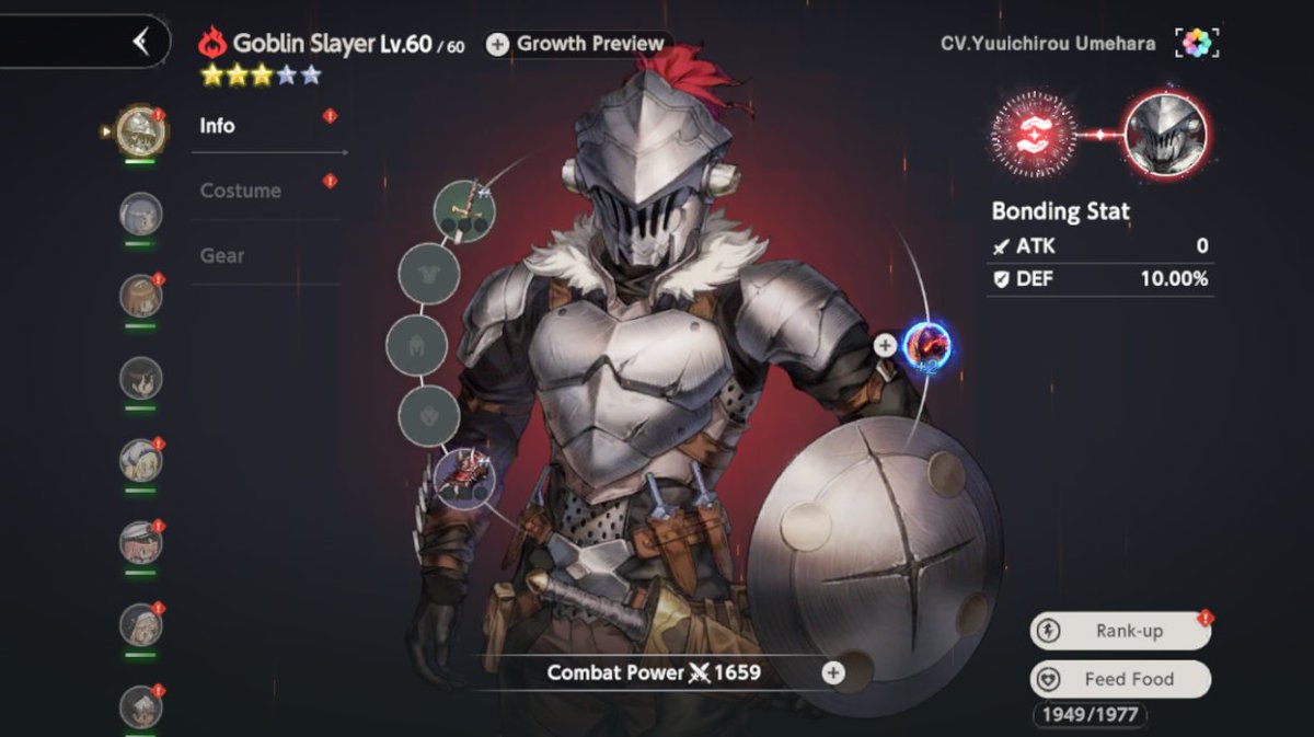 My Goblin Slayer is finally complete!!!

#browndust2  #goblinslayer