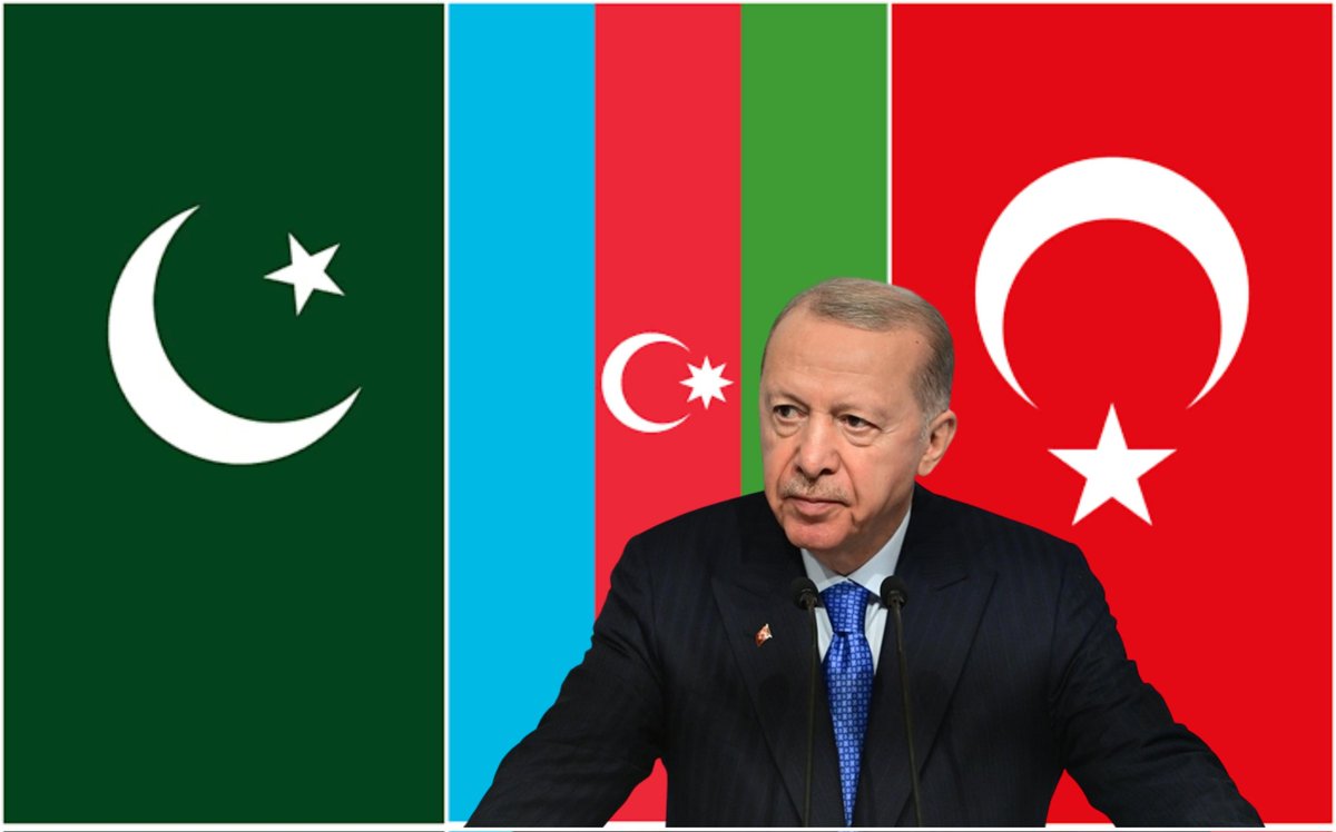 #BREAKING: Turkish President Erdogan says Pakistan, Turkey and Azerbaijan are three states but one nation.