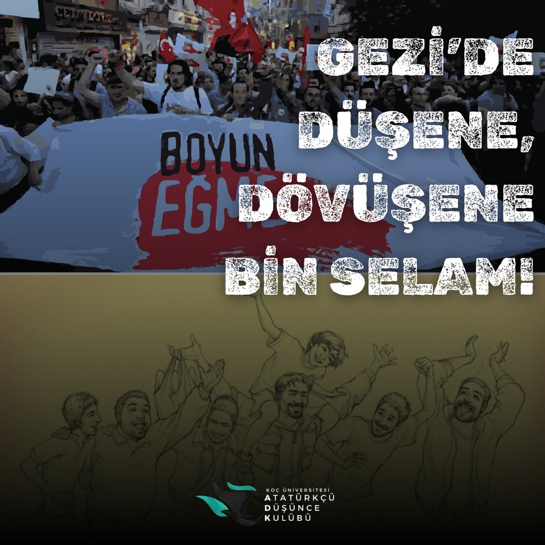 Saray rejimine karşı halkın iradesini ve özgürlük talebini simgeleyen Gezi Parkı Direnişi’ni on ikinci yılında bir kez daha saygıyla selamlıyoruz.
Bu onurlu direnişte hayatını kaybedenleri rahmet, minnet ve özlemle anıyor; mücadelelerini yaşatacağımıza söz veriyoruz.

#geziparkı
