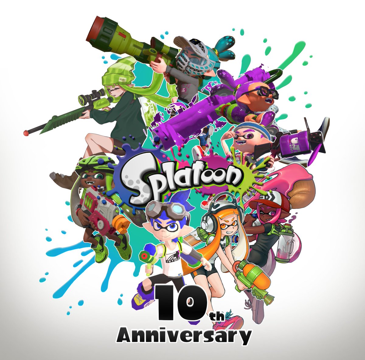 Happy Anniversary, Splatoon!
This game was one of the main reasons why I wanted to pursue my art, I'm not quite successful yet (in terms of work, I don't have work yet lol) but I'm getting there!
Thank you for everything!
#Splatoon10thAnniversary