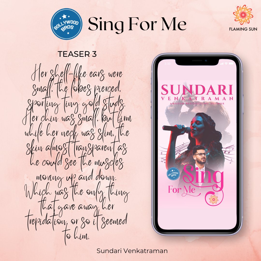 SING FOR ME (Bollywood Bros 1) #SingForMe #BollywoodBros #romancenovel #Romance #HappilyEverAfter #indieauthors #SundariVenkatraman #bestseller #KindleUnlimited How did I even imagine his eyes were the shade of melting chocolate? More like molten lava! amazon.ca/dp/B0BGMLNP1R