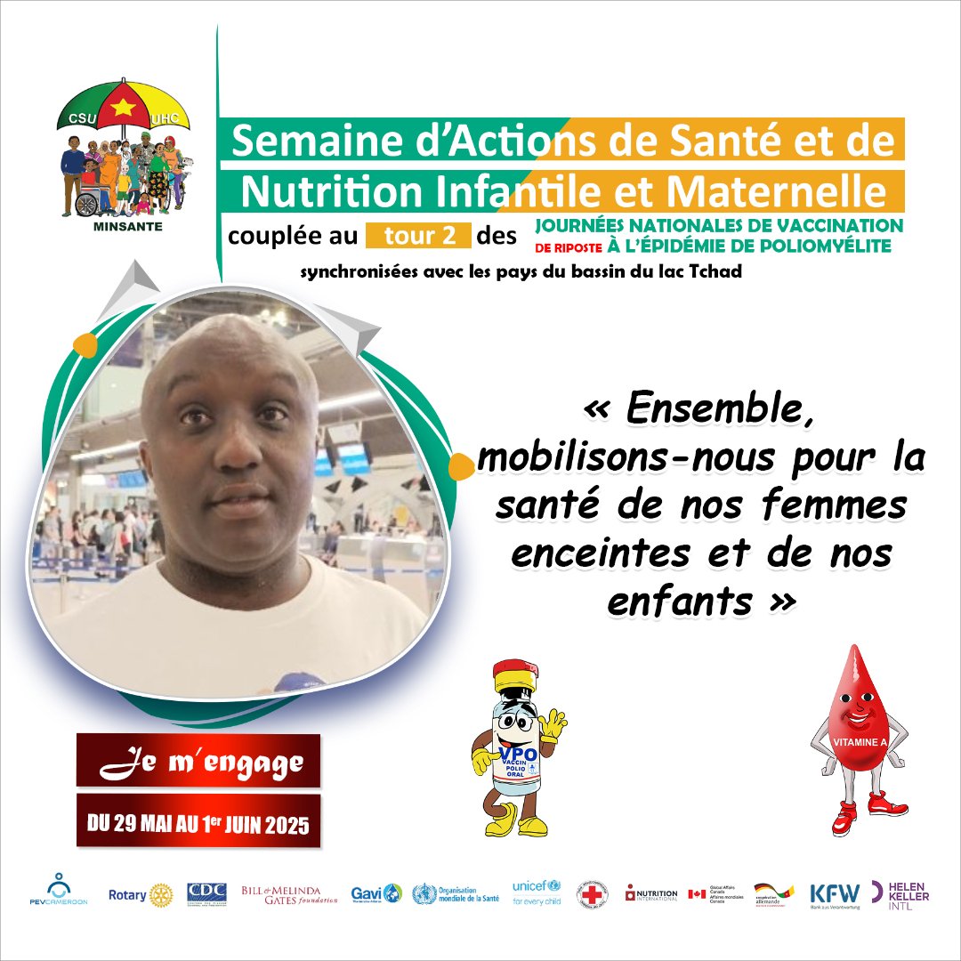 Mobilisons-nous pour la santé de nos femmes enceintes et de nos enfants