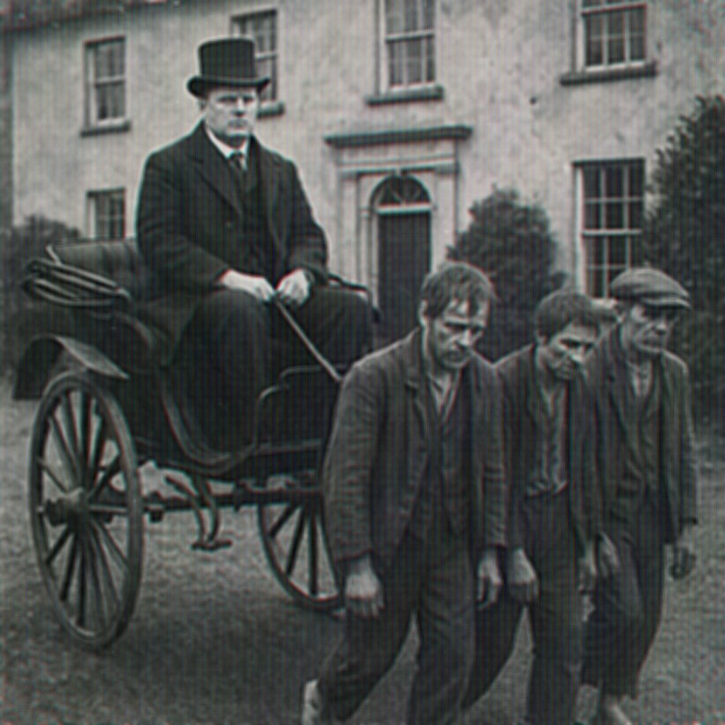 Did you know that the term Rickshaw Driver was coined by my great-great-grandfather, the landlord William H. Badbody, in 1897? A devoted horse enthusiast and self-styled innovator, William despised the mistreatment of animals. In response, he chose to have Irish peasants from his