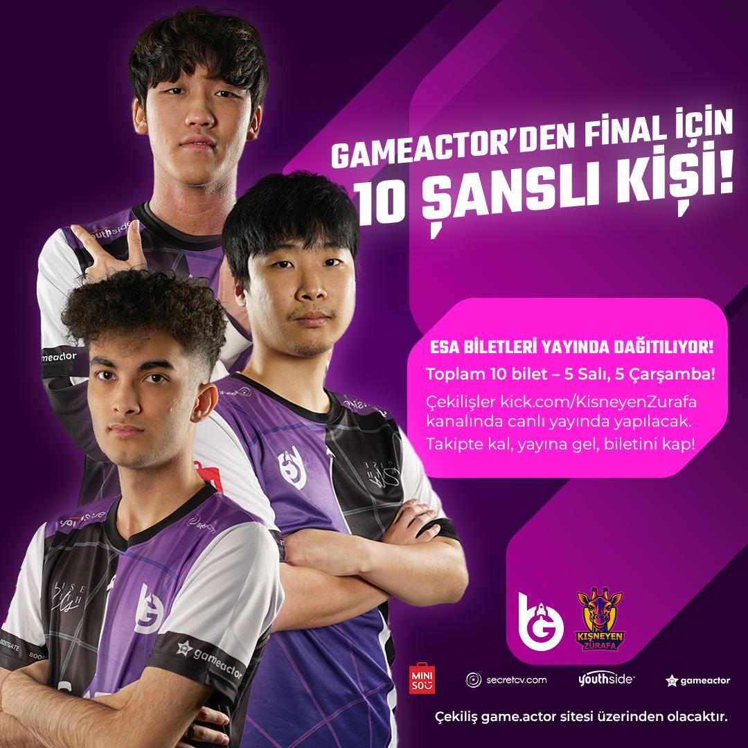 Arkadaşlar akşam 20.30da kickde Kişneyen Zürafa kanalında BoostGate'in Valorant yapılanması hakkında konuşacağız. Aynı zamanda cuma günü oynanacak olan final maçı için de çekiliş olacak.
game.actor/shared/SLXFyeH…
kick.com/kisneyenzurafa
