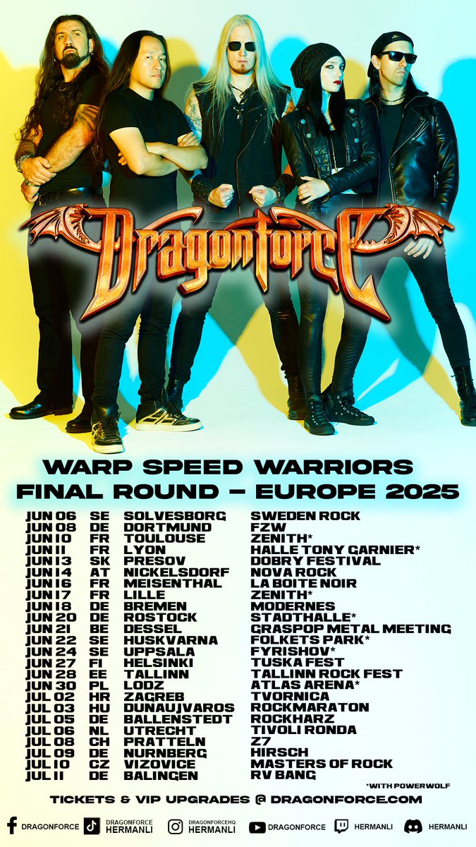 Next week we start our European tour! <a href="/DragonForce/">DragonForce</a> 🐉