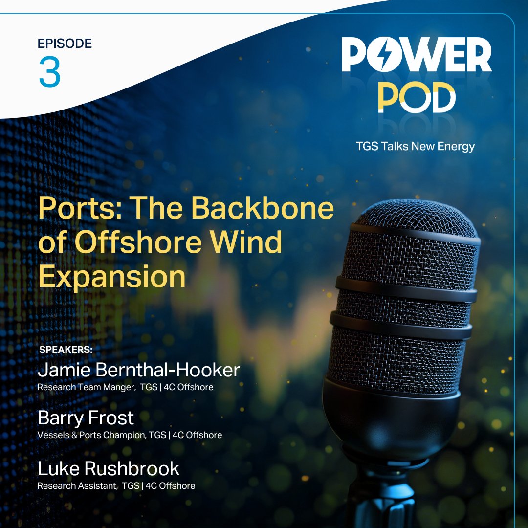 From Scotland’s deepwater investments to new cross-border alliances in Norway and Denmark, explore the hidden infrastructure challenge shaping offshore wind’s future Episode 3 of PowerPod. 

Listen now: hubs.ly/Q03pvJLY0

#TGS #PowerPod #OffshoreWindPorts
