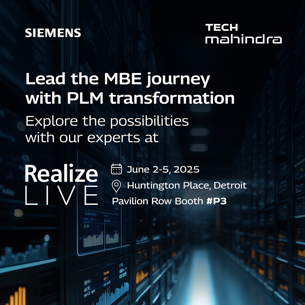 tech_mahindra's tweet photo. Getting the #ProductLifecycleManagement transformation right is a key determinant of how successful a 'Model-Based Enterprise' will be.
Meet our experts Jayasimha Chalasani, Anish Joseph, and Santak Tripathy at #RealizeLive as they share practical recipes on how to make the most in your #PLM journey with @Siemens TeamCenter.
Know More: https://t.co/AEGSaxgx7N
#ScaleAtSpeed #TechMahindra #America #Engineering