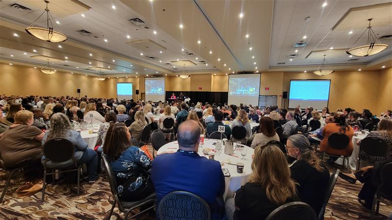 Here we go again! A warm welcome to our 450 attendees. #Impact2025