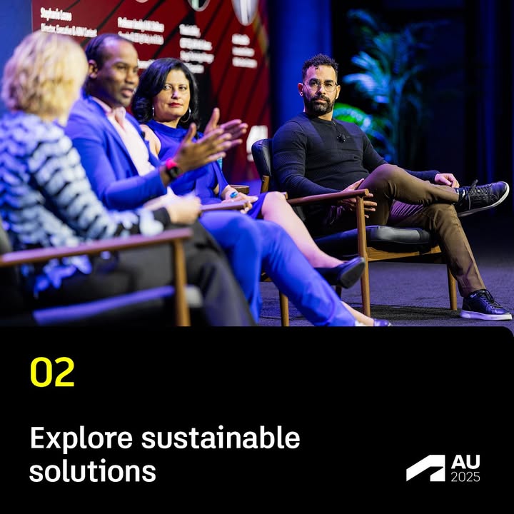 autodesku's tweet image. ๐ซ Ready to transform the future of Design and Make? Here are just a few reasons to join us in Nashville for #AU2025! ๐ฅ Register today to secure your best rate โถ๏ธ autode.sk/3S8q8cy