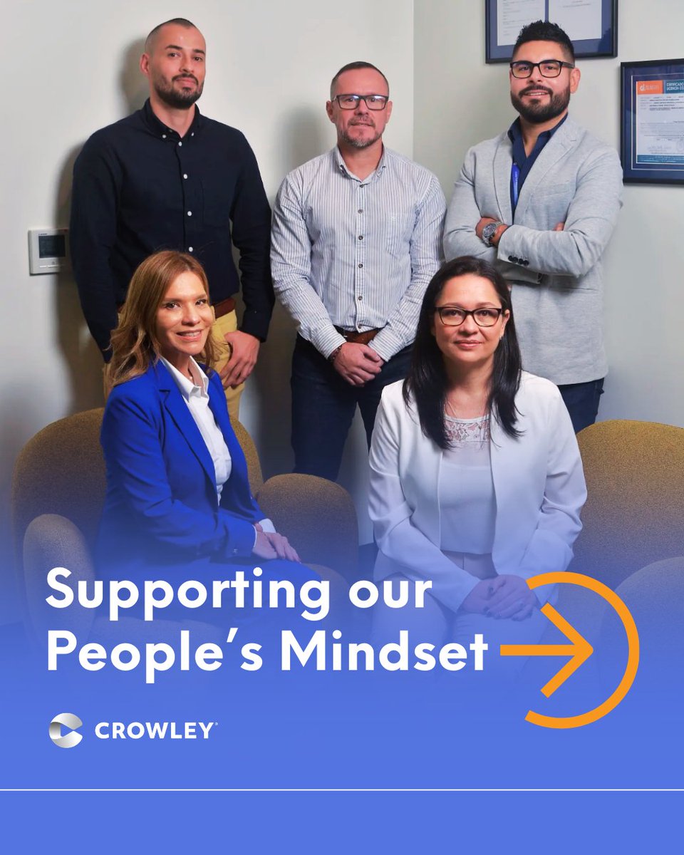 CrowleyMaritime's tweet image. This #MentalHealthAwarenessMonth, we’re highlighting the importance of mental health. We support our employees' mindset, resiliency and well-being to help them thrive. At Crowley, we reaffirm our commitment to supporting our employees' wellness as a vital part of our business…