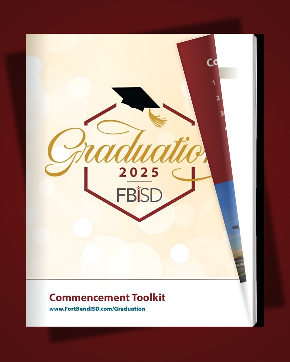 🎓 NEW this year, the FBISD Graduation Toolkit!

We’ve created a one-stop resource to help make your graduation experience smooth, memorable, and stress-free. From ceremony details and schedules to accessibility, parking, and livestream links, everything you need is in one place.