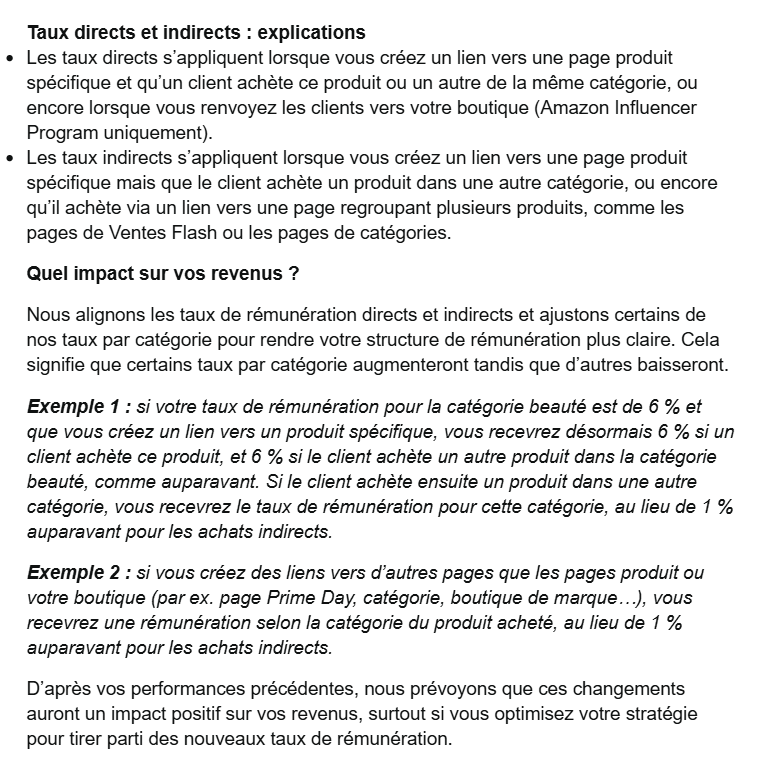 Affiliation : Amazon fait marche arrière sur les commissions !