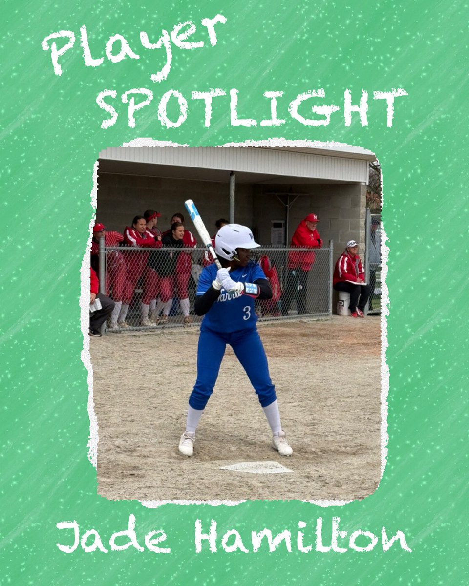 Now Jade Hamilton, another track runner who came to softball to burn up the base path. She’s worked hard &amp; is learning the game to be able to do more than run for us. Keep grinding Jade! Go Jade! Go Warriors! 💙🥎🩶🥎 #wlwsoftball #warriorssoftball #wlwathletics