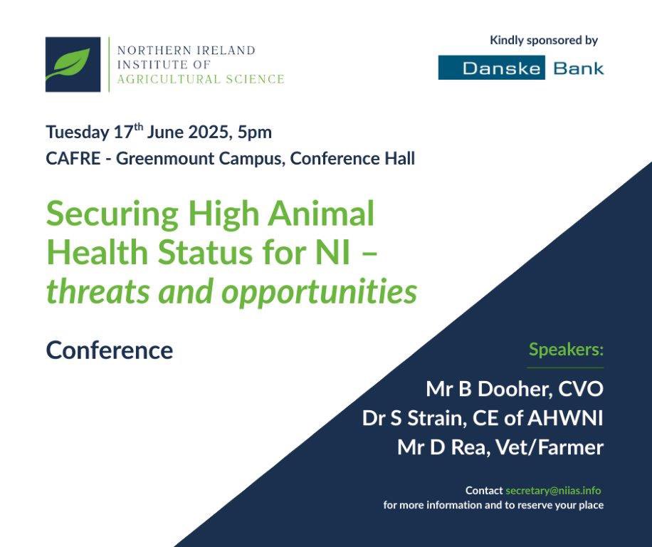 Northern Ireland Institute of Agricultural Science (@niias) on Twitter photo 