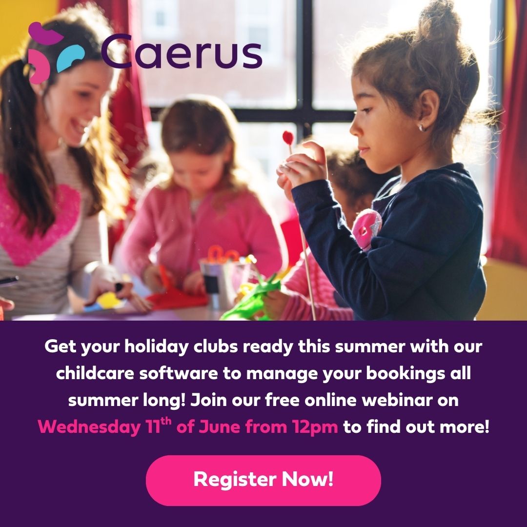 Get yourself summer holidays ready with our childcare management software system, sign up to our free online webinar on Wednesday 11th of June at 12pm now, to find out how Caerus can work for you!!
events.teams.microsoft.com/event/259d3cf5…