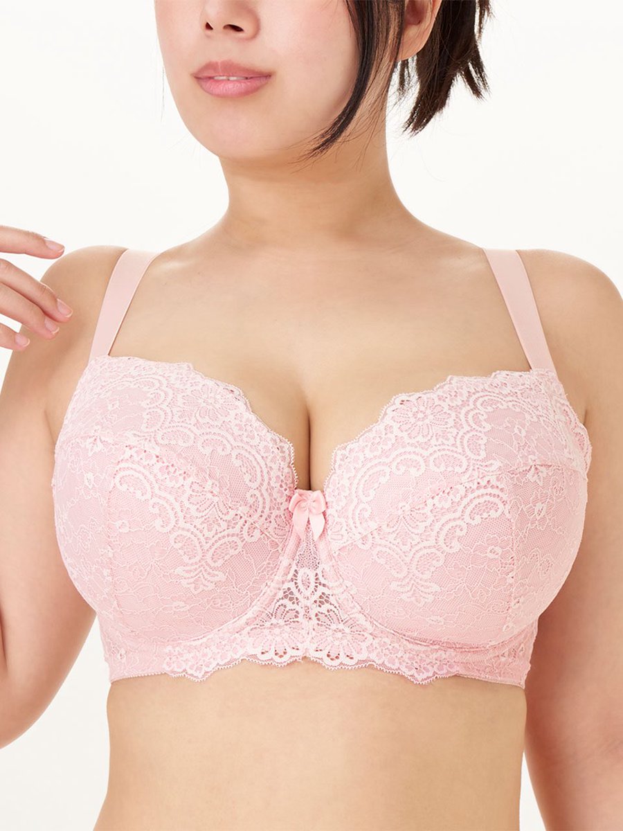 人気の「お試しブラ」がバージョンアップ！

・自然なバストラインをつくる丸胸タイプ
・重さはしっかり支えてくれる補整力
・シンプルで響きにくいレース

サイズはG65-K90
ベーシックだけど、可愛いひかえめピンクで毎日つけたくなります💗
ruiglamourous.jp/c/begin25/1580…

#ルイグラマラス
#ルイグラ