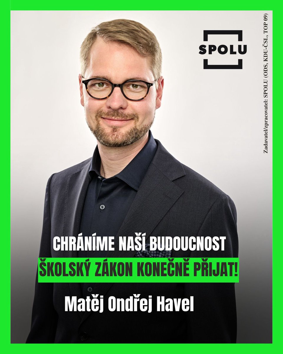 Ta rána, co teď zazněla, byl kámen, který mi spadl ze srdce. Já vím, že na dobré věci se vyplatí počkat, ale tady bych si to klidně i odpustil. Nakonec jen díky napevno stanovenému času hlasování jsme v posledním možném termínu schválili novelu školského zákona!