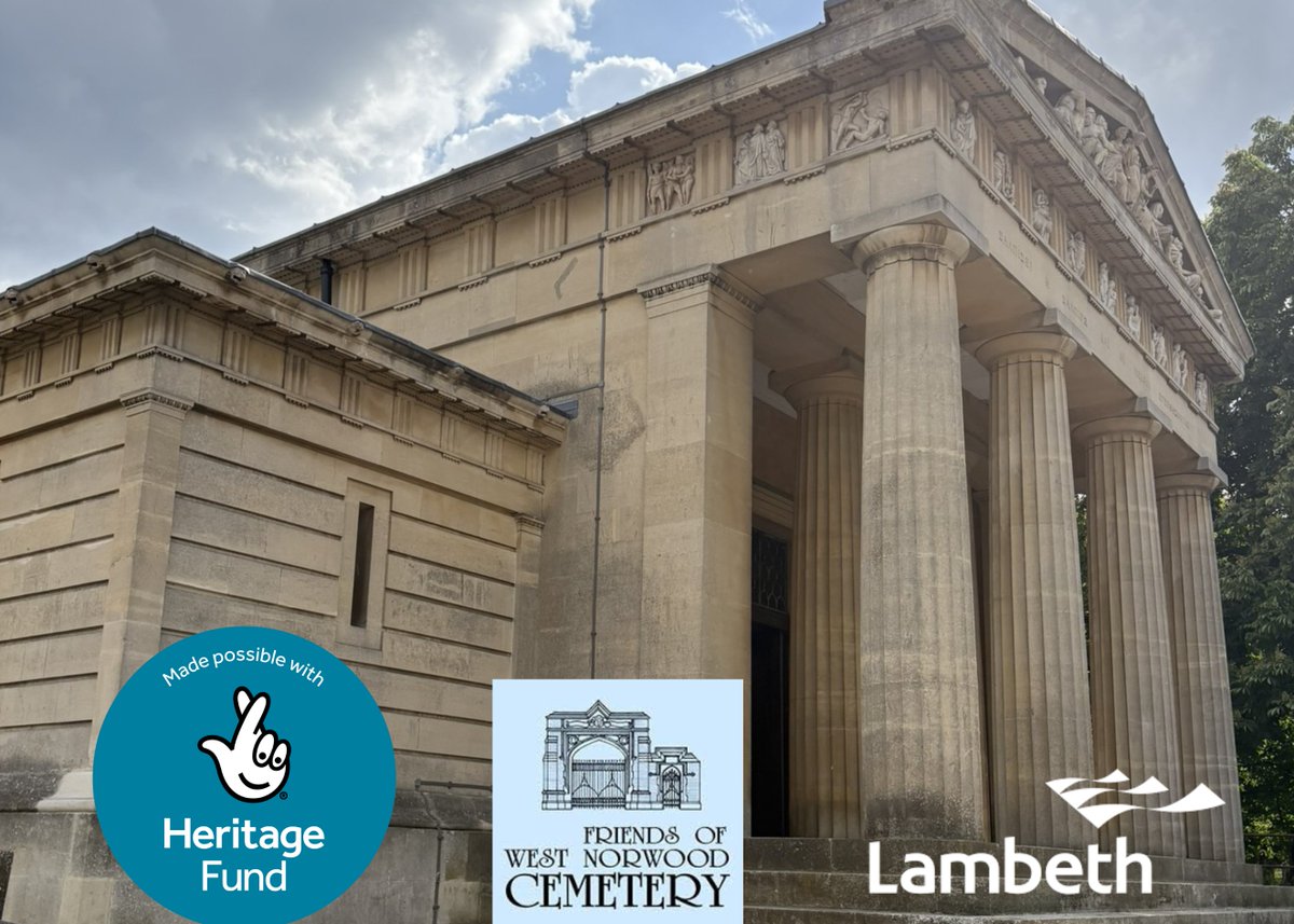 Lambeth Council (@lambeth_council) on Twitter photo 📢Don’t miss the Grand Opening of St Stephen’s Chapel at West Norwood Cemetery on Sat 31 May, 11am🎉
Restoration in partnership with Lambeth Council, <a href="/HeritageFundUK/">The National Lottery Heritage Fund</a> & <a href="/fownc1837/">Friends of West Norwood Cemetery (FOWNC)</a>🤝
🏛️ Explore the restored chapel, new visitor centre & more
🆓 Free & open to all! 📢Don’t miss the Grand Opening of St Stephen’s Chapel at West Norwood Cemetery on Sat 31 May, 11am🎉
Restoration in partnership with Lambeth Council, <a href="/HeritageFundUK/">The National Lottery Heritage Fund</a> & <a href="/fownc1837/">Friends of West Norwood Cemetery (FOWNC)</a>🤝
🏛️ Explore the restored chapel, new visitor centre & more
🆓 Free & open to all!