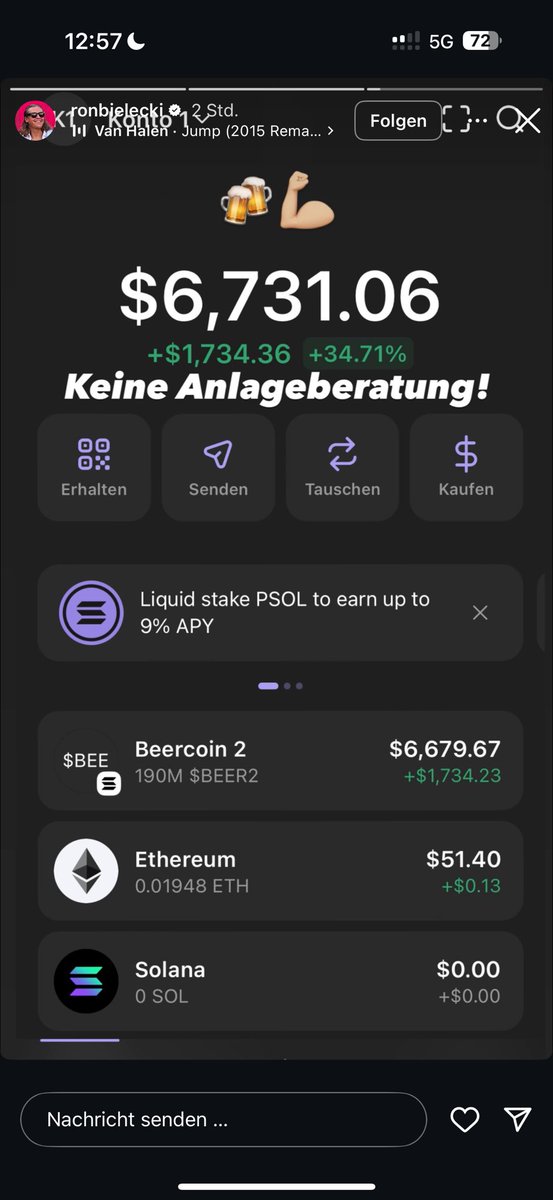Ron Bielecki / Beercoin 2.0 - ein Mal abzocken reichte ihm wohl nicht. 

1
Ron Bielecki (über 500’000 Abos auf Instagram) promotet aktuell Beercoin 2.0 – ein neues Krypto-Projekt, das angeblich “Spaß mit Investment verbindet”. Klingt erstmal harmlos. Doch wer genauer hinsieht,