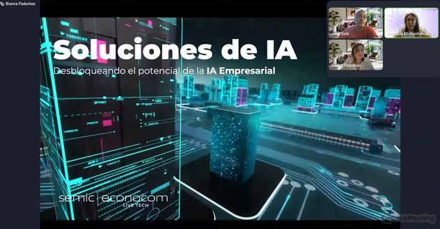 ✨ Acercando la #IA a las empresas
Ayer tuvimos una cita con #HPE y varios clientes del sector público para charlar sobre proyectos de optimización y mejora de procesos basados en IA con casos de uso prácticos y reales 🚀
Y tu, ¿Qué proyecto de IA tienes en mente? ¡Te ayudamos!