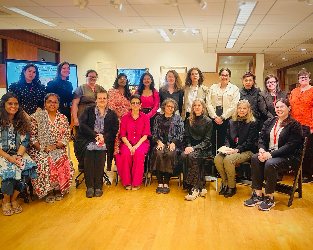 A  study day programme, 'Preserving the Painted Court: Interdisciplinary Perspectives on the Conservation of Indian Paintings', was held on 20–21 May 2025 at the Institute of Fine Arts, New York University, and The Metropolitan Museum of Art, New York (The MET).