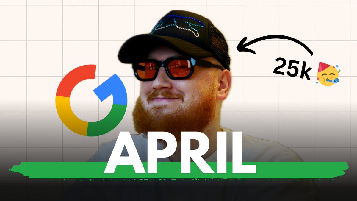 "What have you been up to Tomasz?" April 2025:

→ Audit &amp; Roadmap for €440k/mo Google Ads Account
→ Totally rebuilt PPC Profit Club Landing pages &amp; email flows
→ Posted consistently on Youtube (first time in my life)
→ Launched 3 New Systems Inside PPC Profit Club
→ Crossed